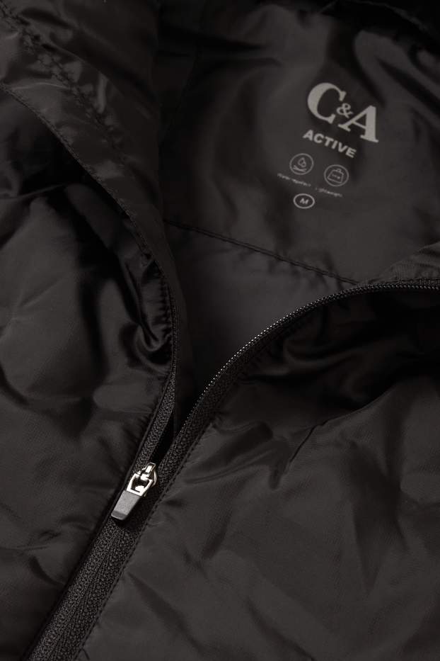 Heren - Sportvest - waterafstotend - zwart