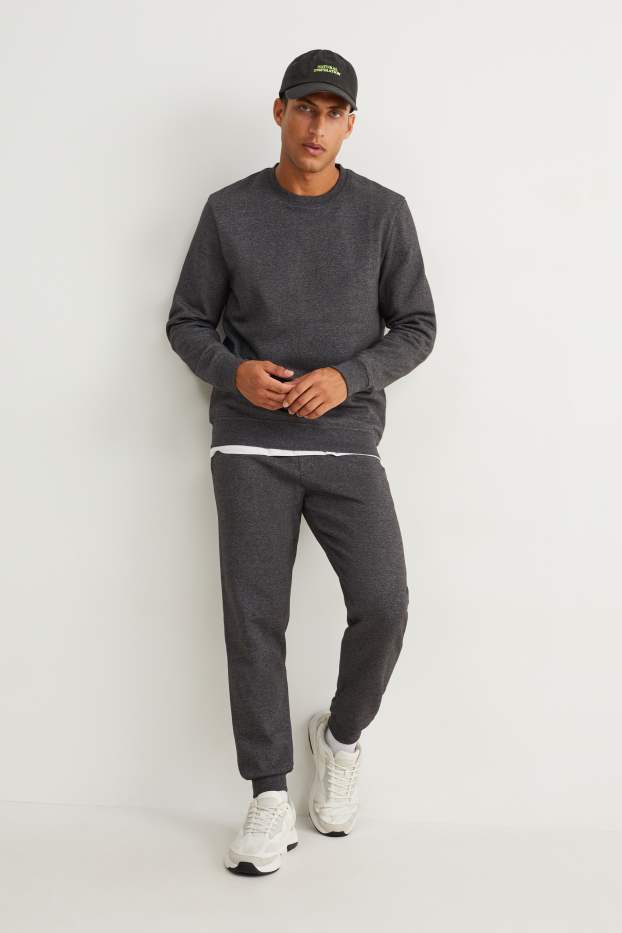 Bărbați - Pantaloni de trening - negru