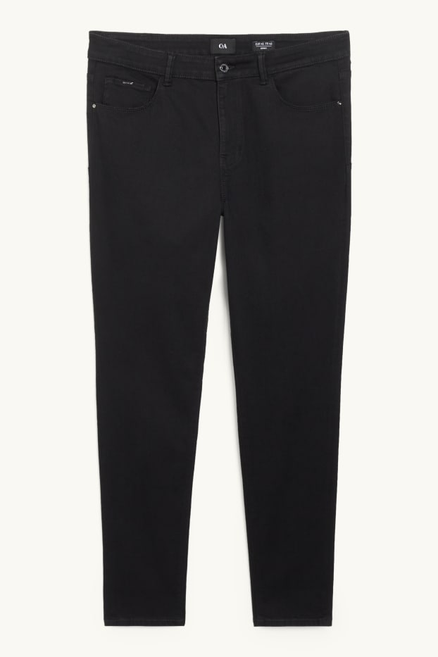 Femmes - Skinny jean - mid waist - shaping jean - LYCRA® - noir