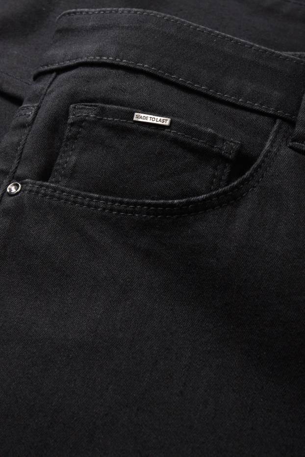 Femmes - Skinny jean - mid waist - shaping jean - LYCRA® - noir
