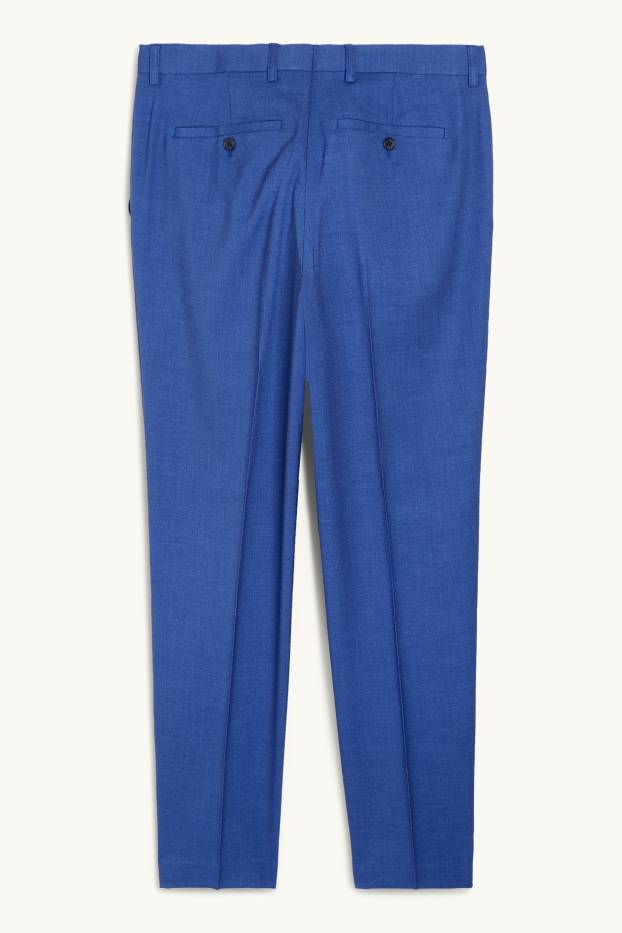 Men - Mix-and-match trousers - regular fit - Flex - LYCRA® - dark blue