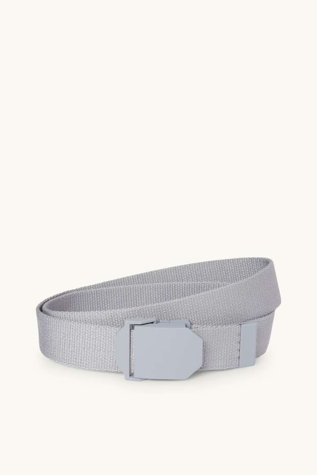 Hommes - Ceinture - gris
