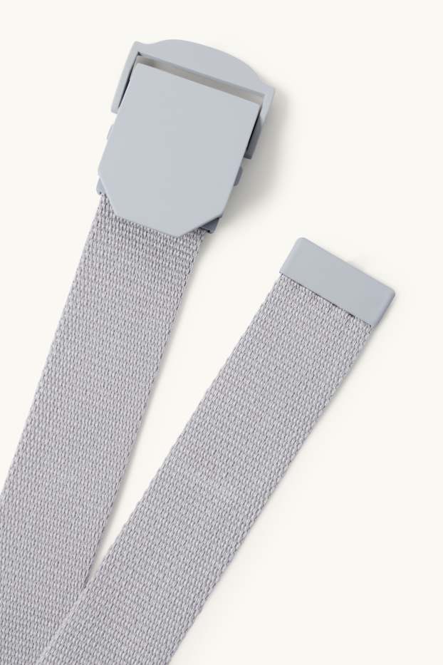 Hommes - Ceinture - gris