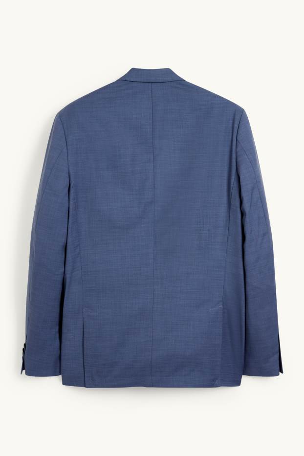 Heren - Colbert uit het combi-systeem - regular fit - Flex - stretch - LYCRA® - blauw