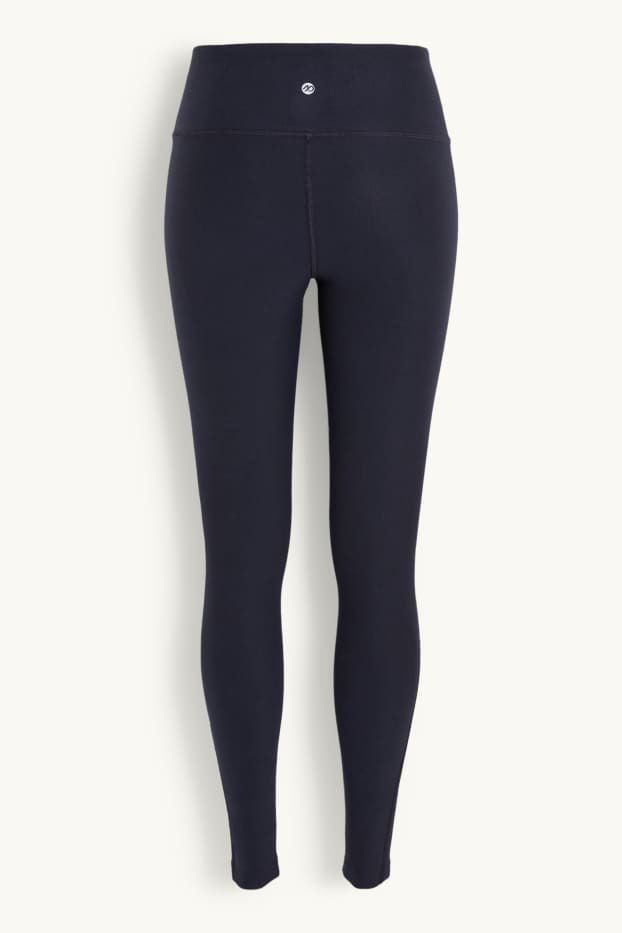 Damen - Sport-Leggings - 4 Way Stretch - dunkelblau