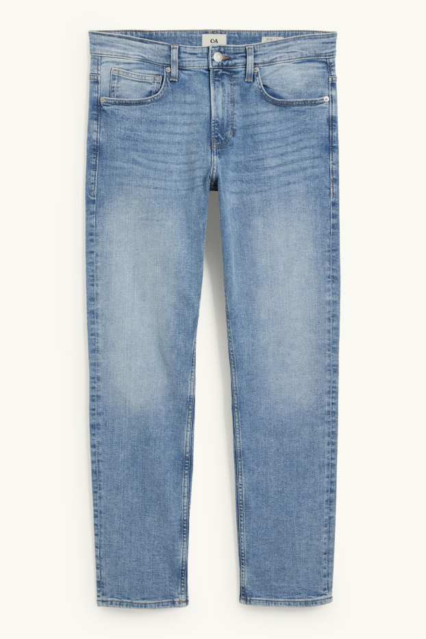 Herren - Straight Jeans - LYCRA® - helljeansblau