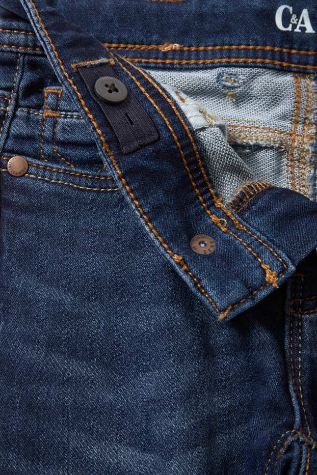 Kinder Buben - Skinny Jeans - Jog Denim - LYCRA® - dunkeljeansblau