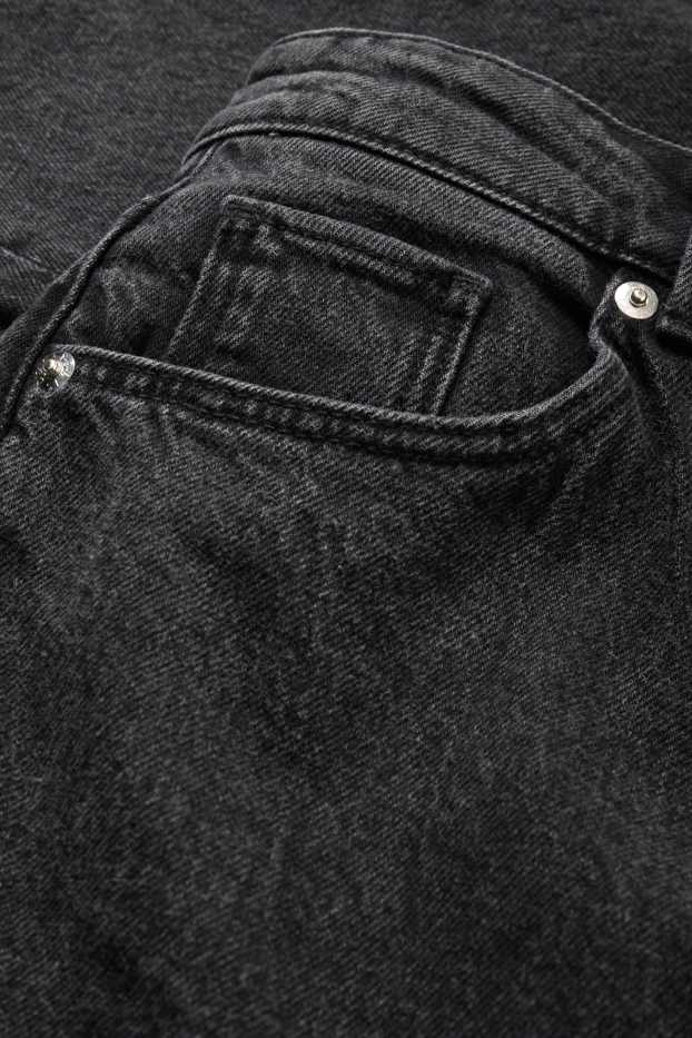 Damen - Mom Jeans - High Waist - LYCRA® - jeansgrau