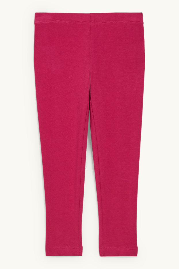 Kinder Mädchen - Thermoleggings - pink