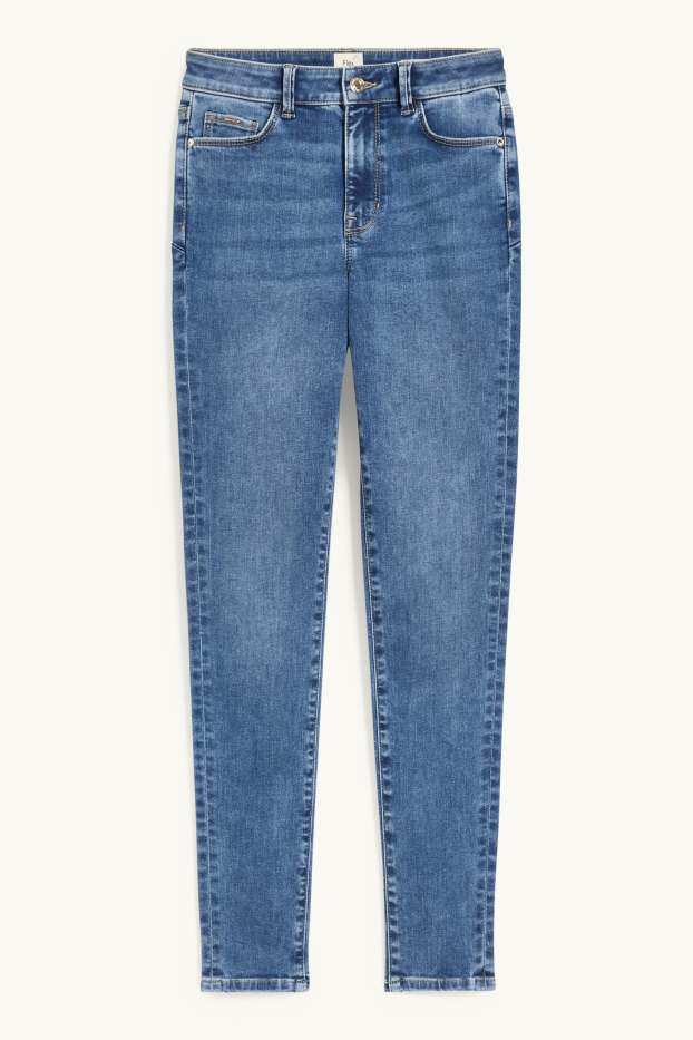 Donna - Skinny jeans - vita media - jeans modellanti - LYCRA® - jeans blu