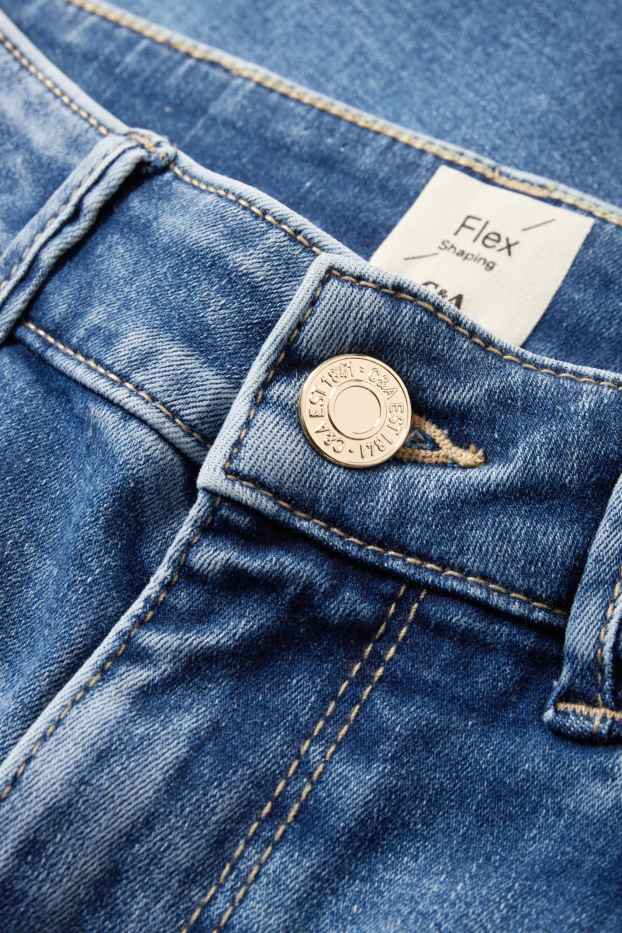 Donna - Skinny jeans - vita media - jeans modellanti - LYCRA® - jeans blu