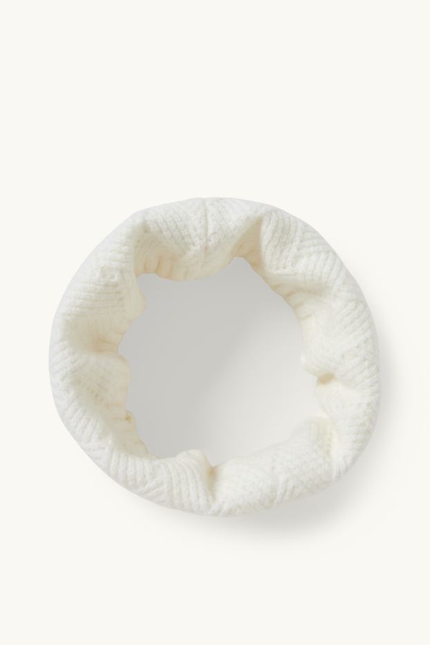 Children Girls - Snood - white