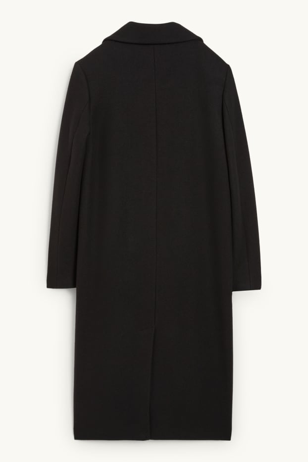Dona - Abric - mescla de llana - negre