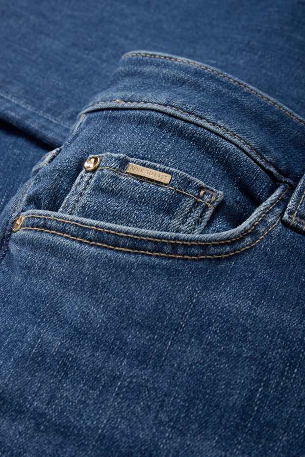 Femmes - Straight jean - mid waist - LYCRA® - jean bleu
