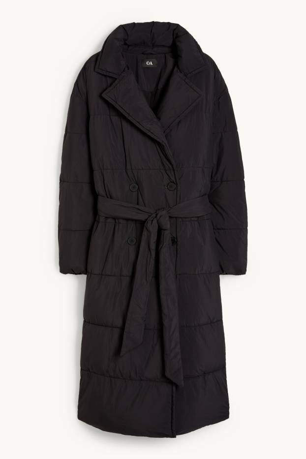 Dona - Abric embuatat - negre