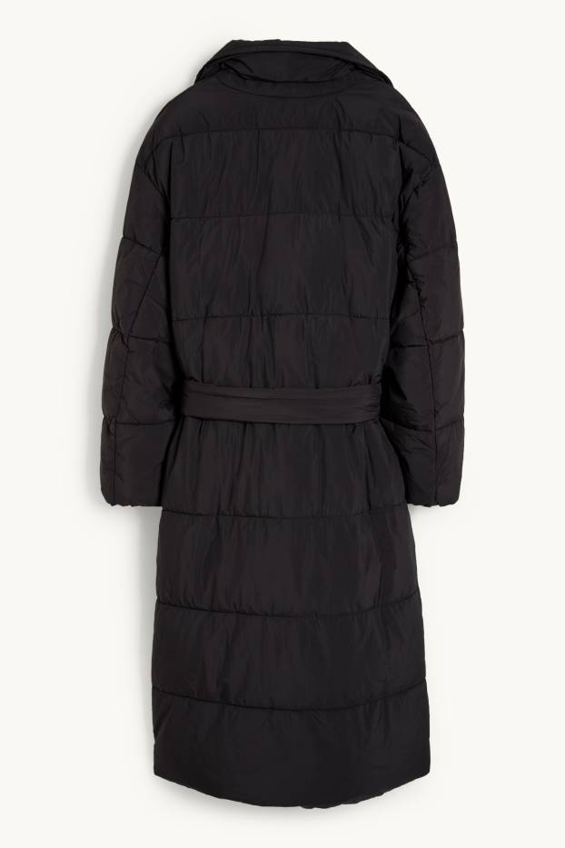 Dona - Abric embuatat - negre
