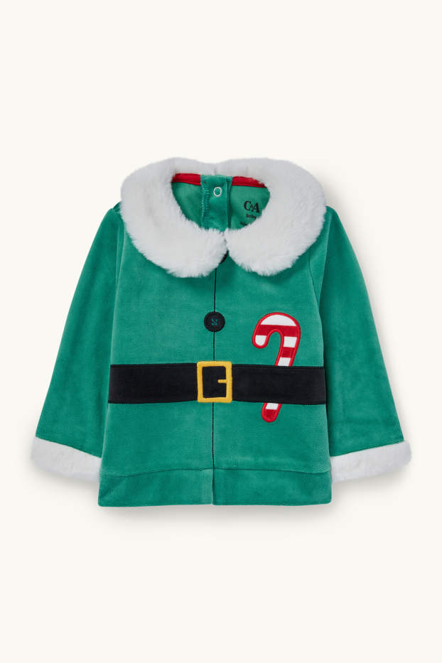 Baby Boys - Elf - Baby Christmas outfit - 3 piece - green