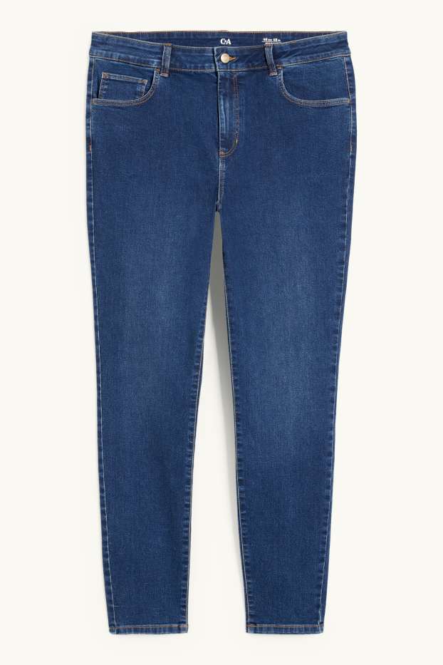 Women - Jegging jeans - high waist - blue denim