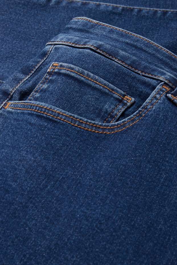 Women - Jegging jeans - high waist - blue denim