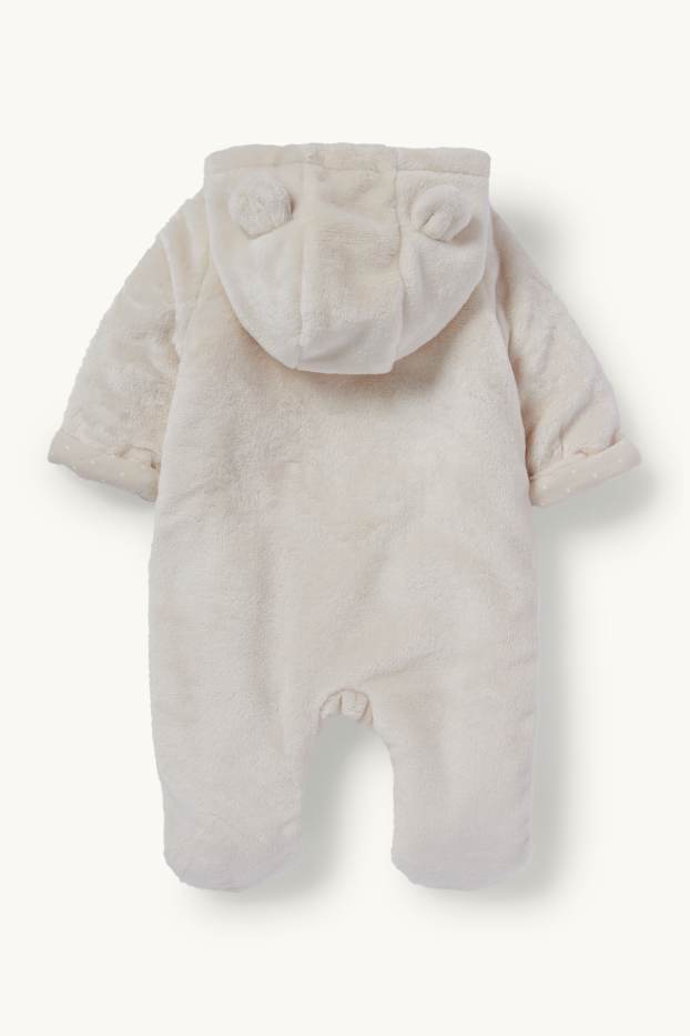 Unisex - Rudolf - granota nadalenc per a nadó - beix clar