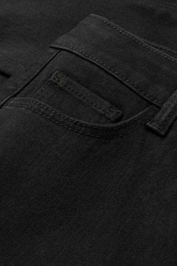 Mujer - Jegging jeans - high waist - negro