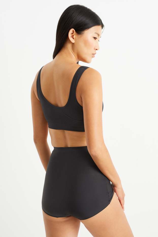Damen - Shaping-Slip - LYCRA® - schwarz