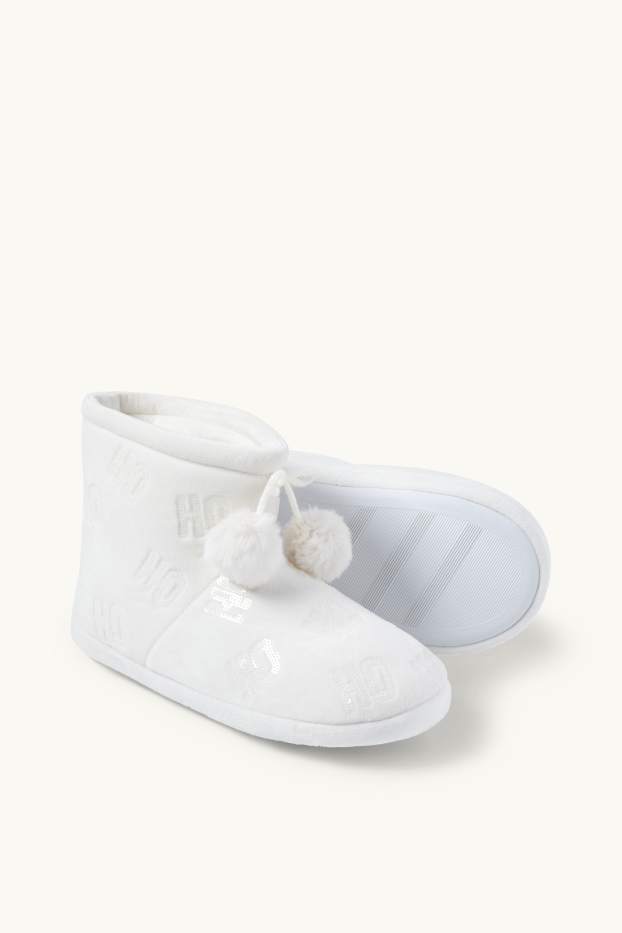 Dona - Sabatilles nadalenques - blanc