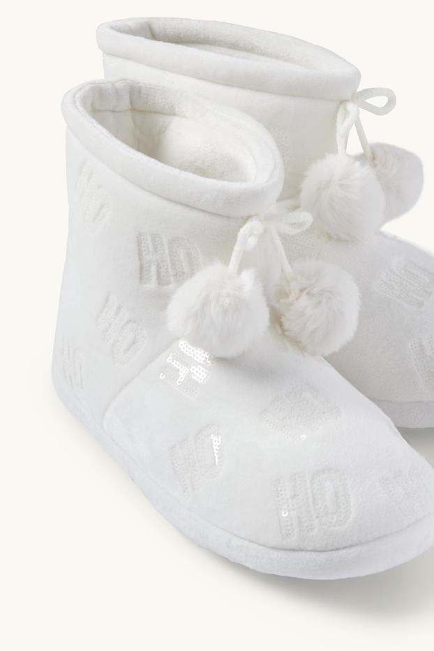Dona - Sabatilles nadalenques - blanc