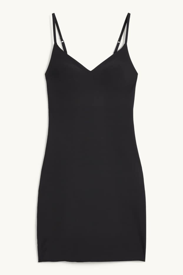 Damen - Shaping-Unterkleid - LYCRA® - schwarz