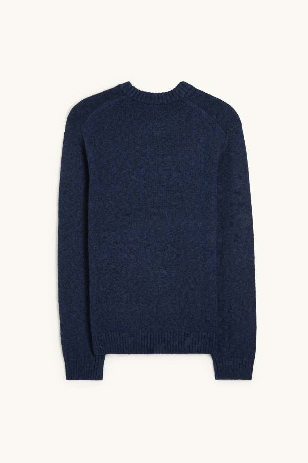 Herren - Pullover - dunkelblau