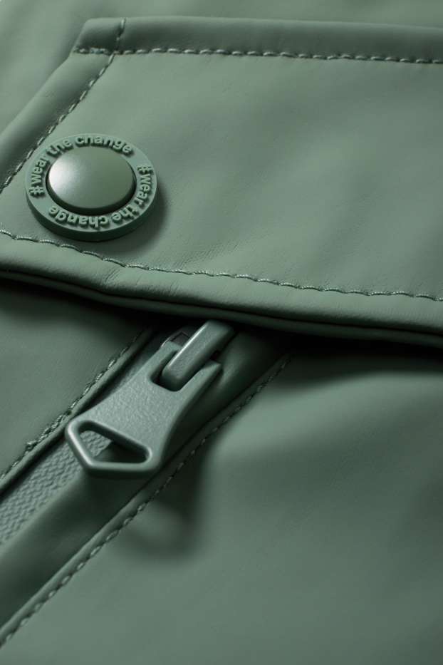 Dames - Parka met capuchon - groen