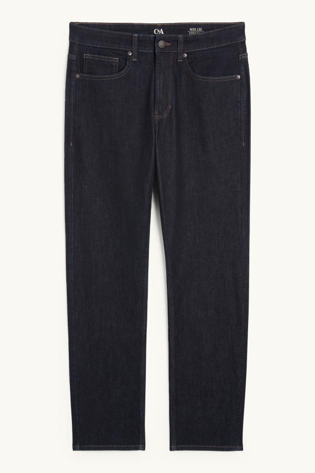 Herren - Straight Jeans - LYCRA® - dunkeljeansblau