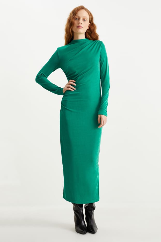 Femmes - Robe bodycon - vert