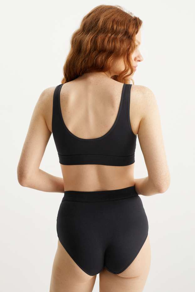Dames - Hipster - LYCRA® - zwart