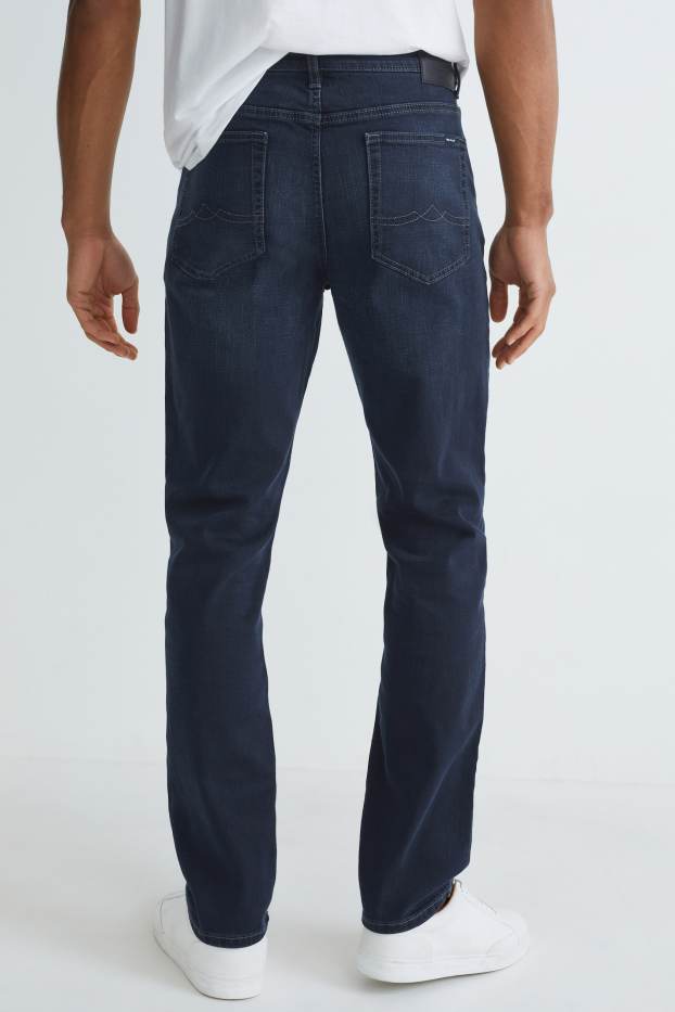 Uomo - Straight jeans - LYCRA® - jeans blu scuro