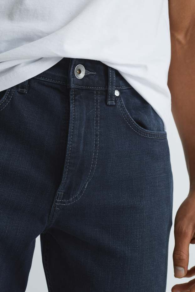 Uomo - Straight jeans - LYCRA® - jeans blu scuro