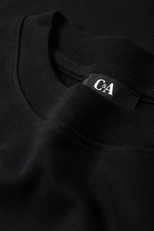 Femmes - T-shirt - noir