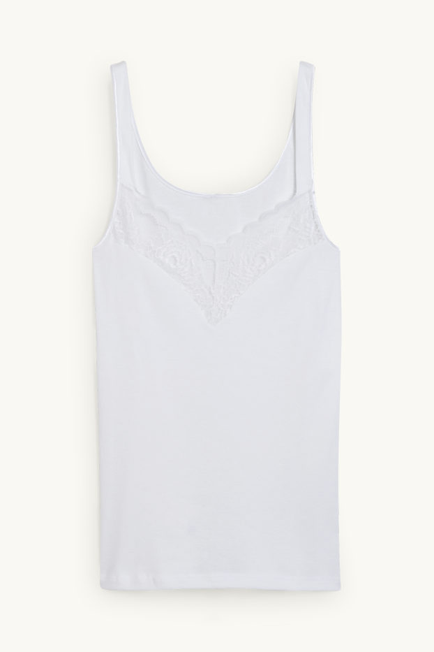 Femmes - Maillots de corps - blanc