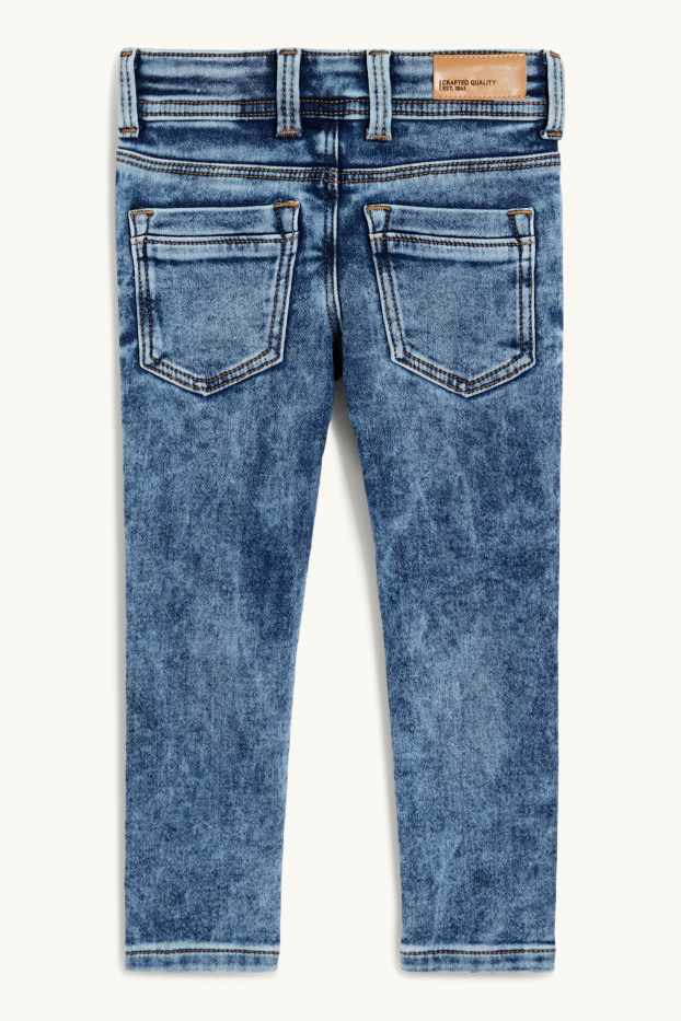 Kinderen: jongens - Super skinny jeans - jeansblauw