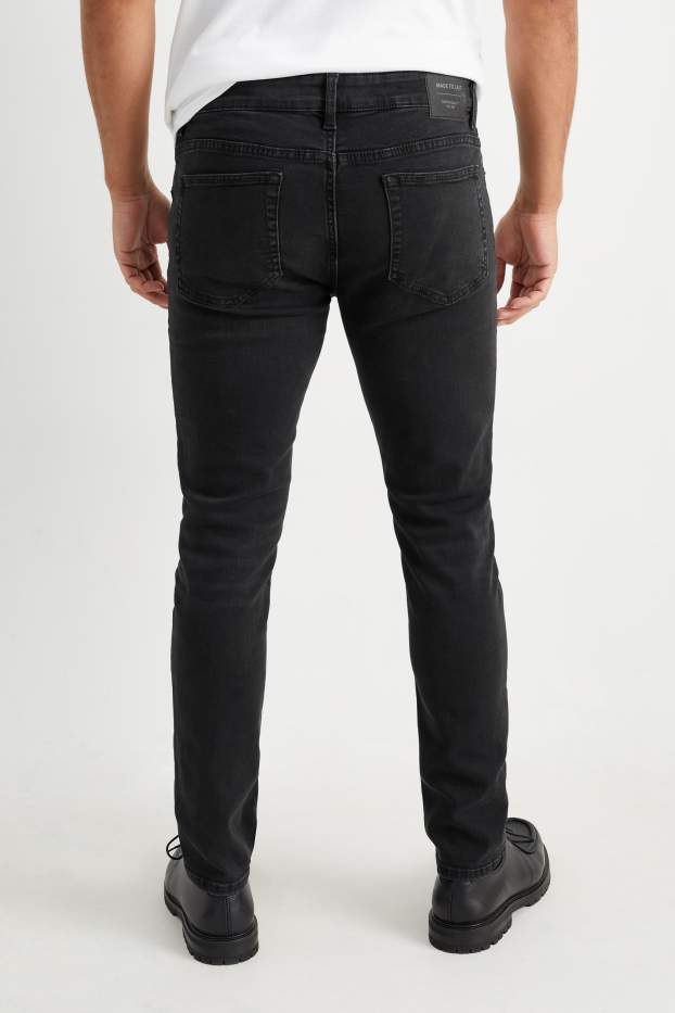 Heren - Skinny jeans - jeansdonkergrijs