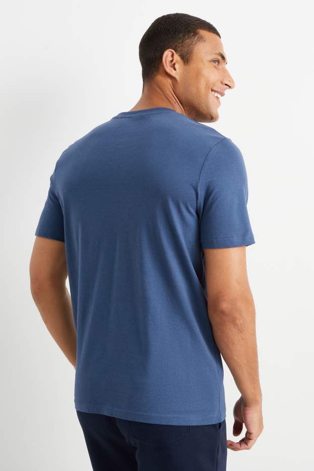 Men - T-shirt - blue