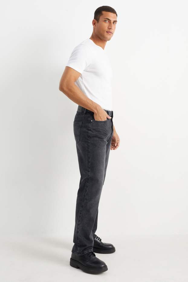 Uomo - Regular jeans - LYCRA® - jeans grigio scuro