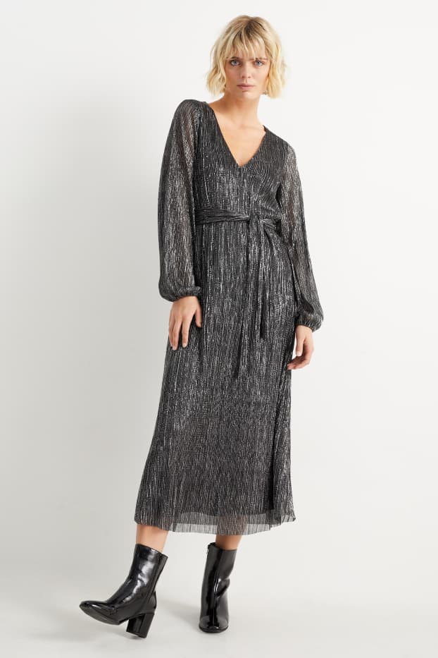 Femmes - Robe fit & flare - noir