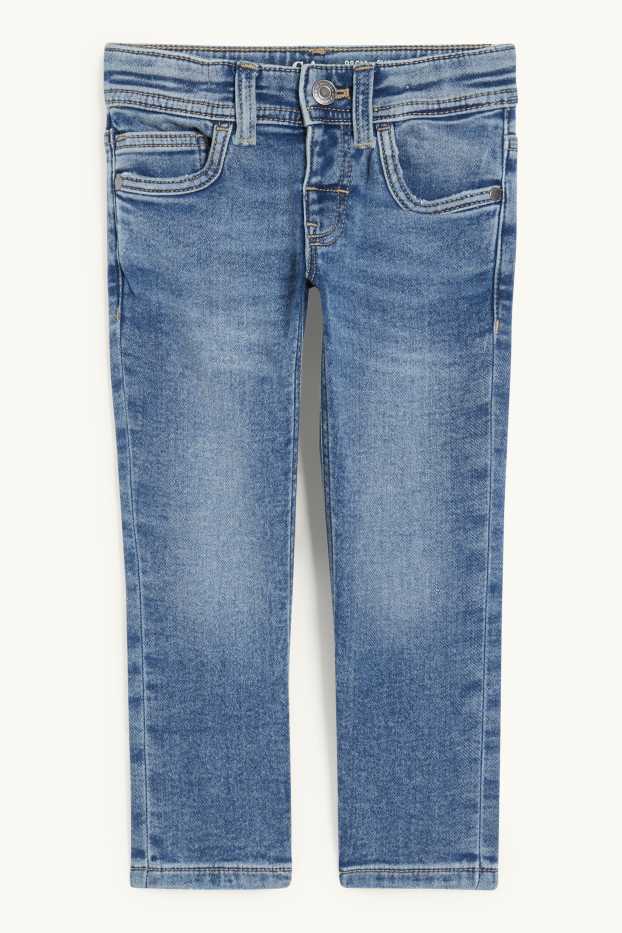 Kinder Jungen - Straight Jeans - jeansblau