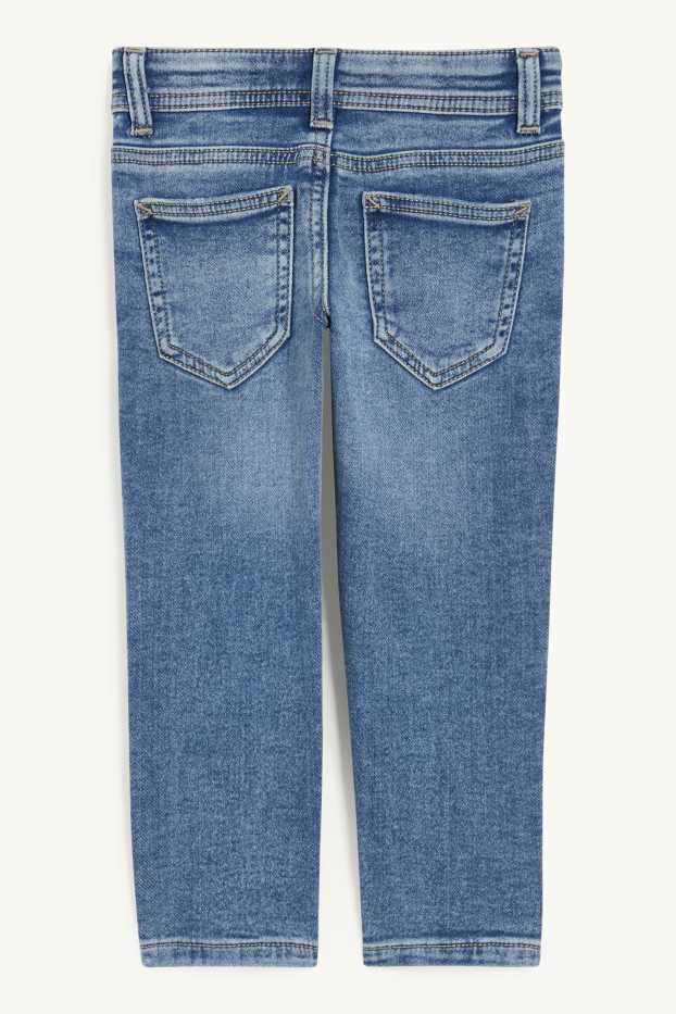 Kinder Jungen - Straight Jeans - jeansblau