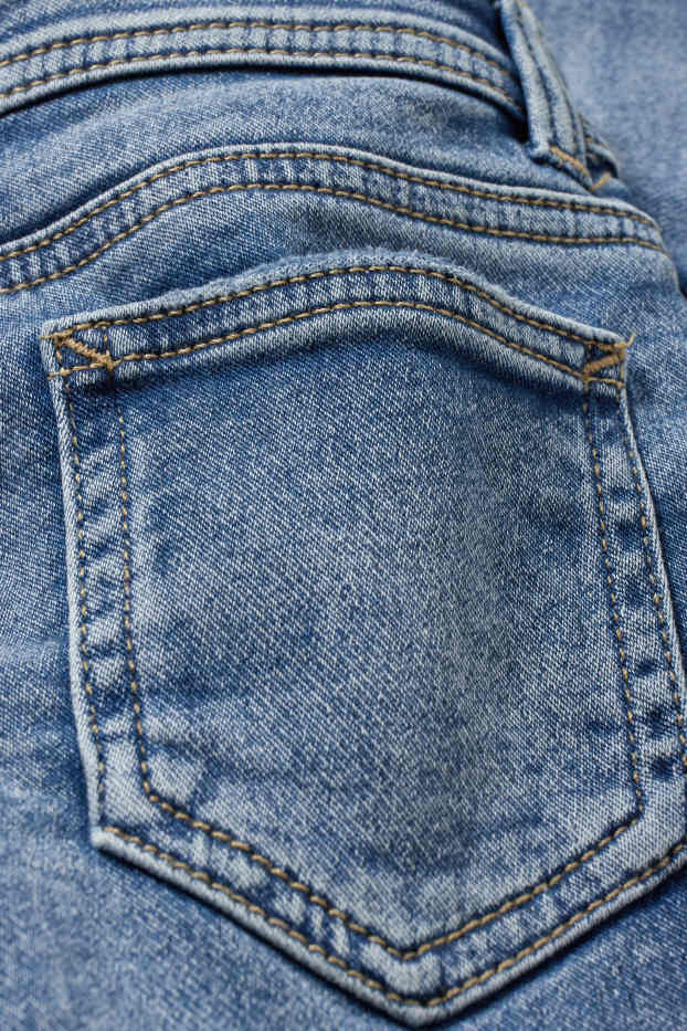 Kinder Jungen - Straight Jeans - jeansblau
