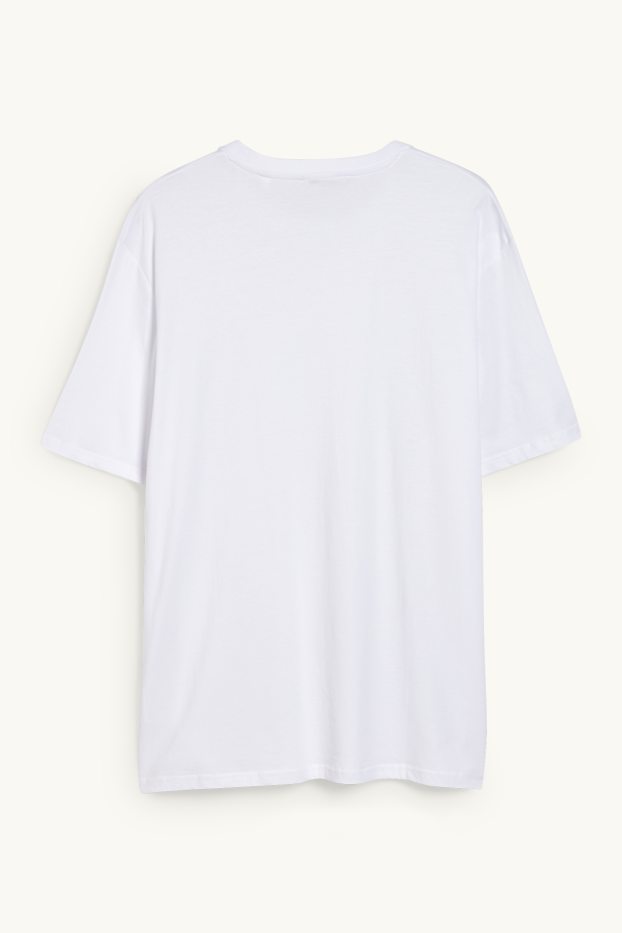 Uomo - T-shirt - regular fit - bianco