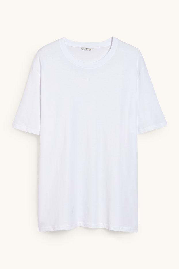 Uomo - T-shirt - regular fit - bianco
