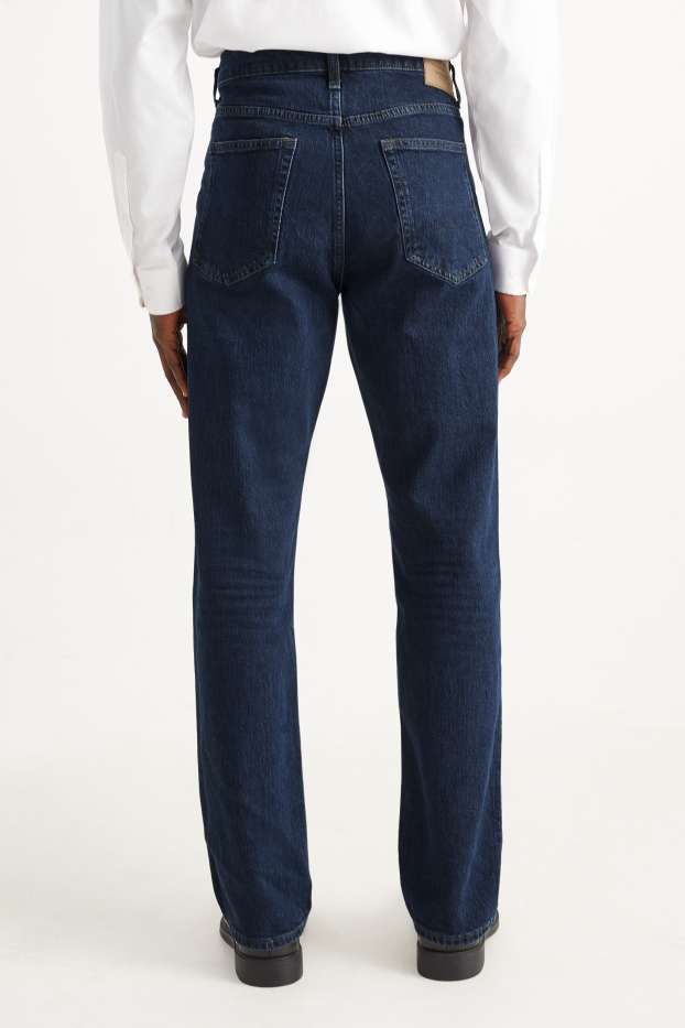 Herren - Regular Jeans - LYCRA® - dunkeljeansblau