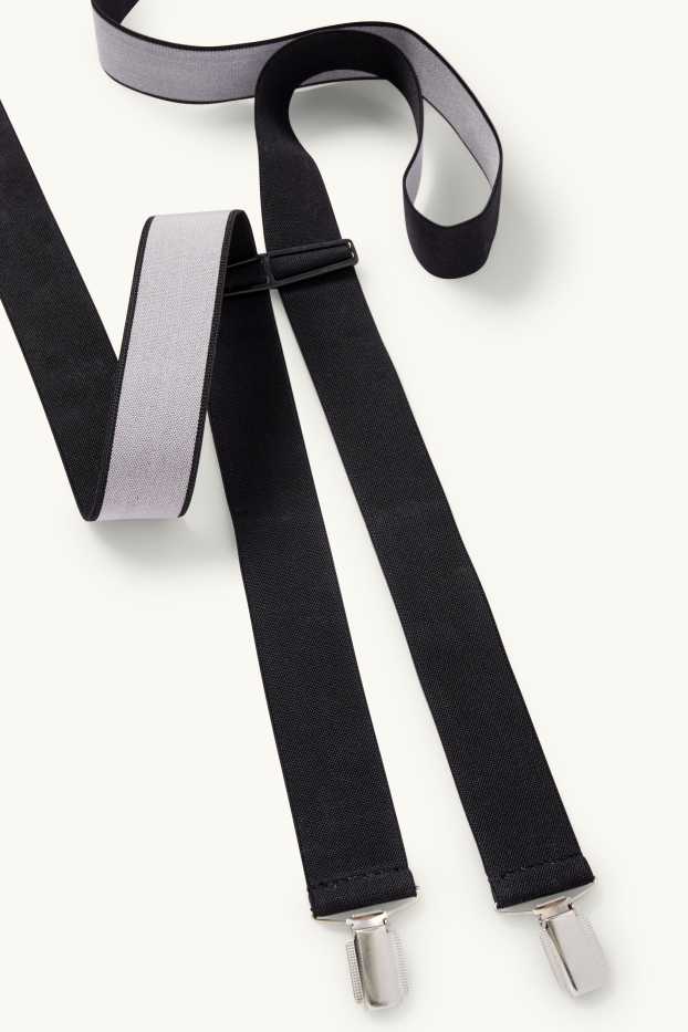 Men - Braces - black